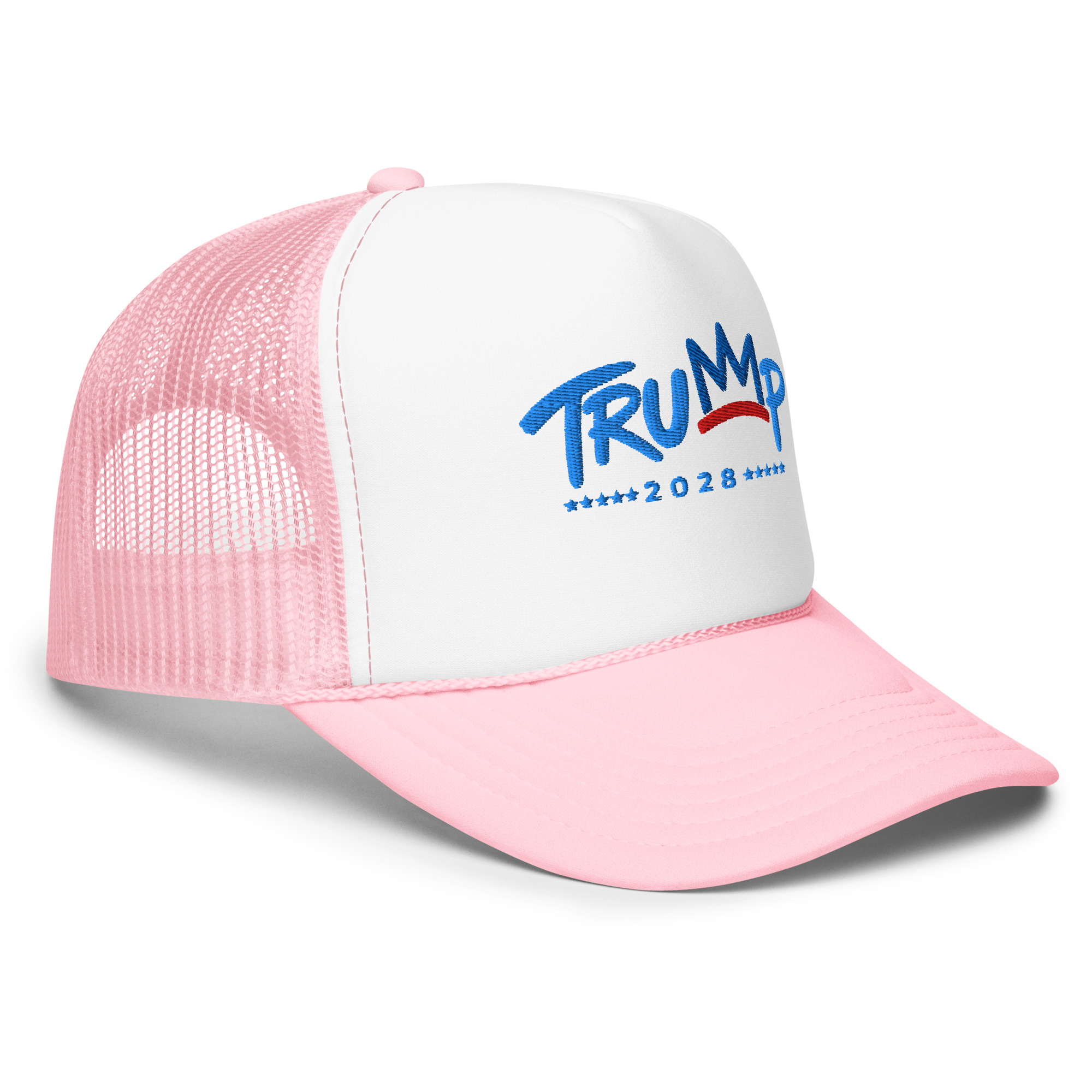 foam trucker hat light pink white light pink one size right front 6a5931cc5520c.jpg foam trucker hat light pink white light pink one size right front 6a5931cc5520c.jpg